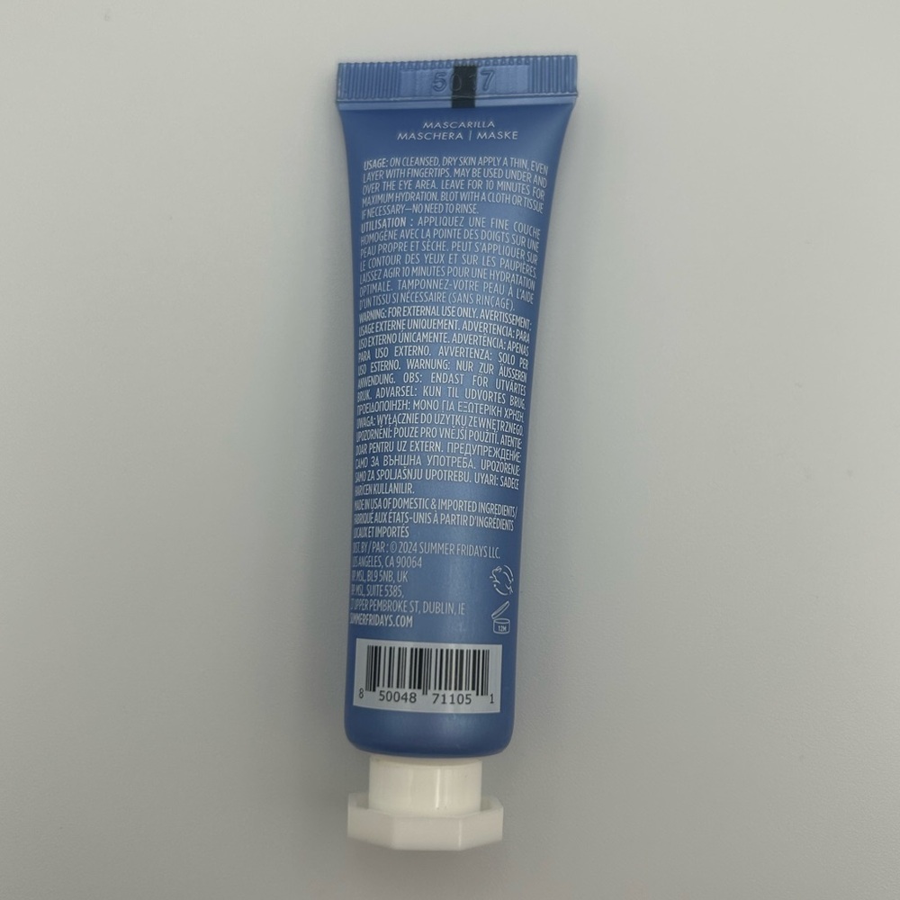 *New* Summer Fridays Trial Skincare Trio - Mask, Lip Balm, Moisturizer - Picture 4 of 12